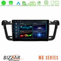 Bizzar m8 Series Peugeot 508 2010-2018 8core Android12 4+32gb Navigation Multimedia Tablet 9&quot; u-m8-Pg0704