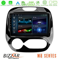Bizzar m8 Series Renault Captur 2013-2019 (Auto ac) 8core Android12 4+32gb Navigation Multimedia Tablet 9&quot; u-m8-Rn748a
