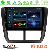 Bizzar m8 Series Subaru Forester 8core Android12 4+32gb Navigation Multimedia Tablet 9&quot; u-m8-Su0299