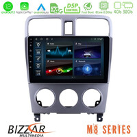 Bizzar m8 Series Subaru Forester 2003-2007 8core Android12 4+32gb Navigation Multimedia Tablet 9&quot; u-m8-Su0470