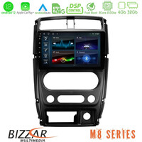 Bizzar m8 Series Suzuki Jimny 2007-2017 8core Android12 4+32gb Navigation Multimedia Tablet 9&quot; u-m8-Sz0874