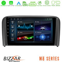 Bizzar m8 Series Volvo s80 1998-2006 8core Android12 4+32gb Navigation Multimedia Tablet 9&quot; u-m8-Vl0971