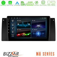 Bizzar m8 Series bmw x5 (E53) 8core Android12 4+32gb Navigation Multimedia Tablet 9&quot; u-m8-Bm0604