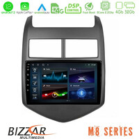 Bizzar m8 Series Chevrolet Aveo 2011-2017 8core Android12 4+32gb Navigation Multimedia Tablet 9&quot; u-m8-Cv0243