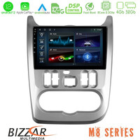 Bizzar m8 Series Dacia Duster/sandero/logan 8core Android12 4+32gb Navigation Multimedia Tablet 9&quot; u-m8-Dc0766