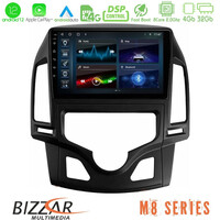 Bizzar m8 Series Hyundai i30 2007-2012 Auto a/c 8core Android12 4+32gb Navigation Multimedia Tablet 9&quot; u-m8-Hy0800