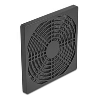 DELOCK σχάρα για 120mm ανεμιστήρα 67313 με φίλτρο σκόνης, πλαστική, μαύρη