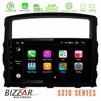 Bizzar S310 Mitsubishi Pajero car pad 9&quot; Android 10 Multimedia Station u-bz-G6009