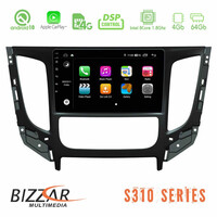 Bizzar S310 Mitsubishi L200 2016-2021 car pad 9&quot; Android 10 Multimedia Station u-bz-G6198