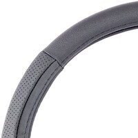 Autoline  ΚΑΛΥΜΜΑ ΤΙΜΟΝΙΟΥ ΔΕΡΜΑ ΛΑΒΕΣ 38cm - ΓΚΡΙ