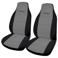Autoline  ΚΑΛΥΜΜΑΤΑ ΜΠΡΟΣΤΙΝΑ SMART POLYMESH 2 ΤΕΜ. - ΜΑΥΡΟ/ΓΚΡΙ