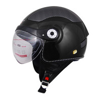 Vcan  ΚΡΑΝΟΣ HALF FACE ROUND V580 SMALL - ΜΑΥΡΟ