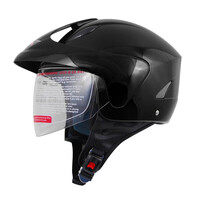 Vcan  ΚΡΑΝΟΣ HALF FACE SPORT V520 SMALL - ΜΑΥΡΟ