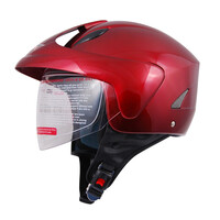 Vcan  ΚΡΑΝΟΣ HALF FACE SPORT V520 X-LARGE - ΜΠΟΡΝΤΩ