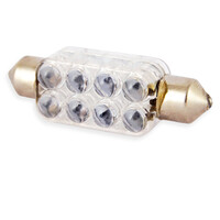 XLED  ΛΑΜΠΑ LED FESTOON 12V ΜΠΛΕ 13x44mm