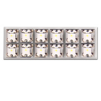 XLED  Λάμπα πλαφονιέρας με 12 LED, 20x60mm, μπλε 1 ΤΜΧ