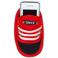 Onyx  ΘΗΚΗ ΚΙΝΗΤΟΥ ΠΑΠΟΥΤΣΑΚΙ ΑΕΡΑΓΩΓΟΥ &amp; ΤΑΜΠΛΟ - ΚΟΚΚΙΝΟ