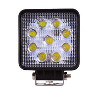 OEM  ΠΡΟΒΟΛΕΑΣ ΕΡΓΑΣΙΑΣ ΤΕΤΡΑΓΩΝΟΣ LED 27W 10-30V 1980LM, 6000K