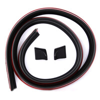 OEM  ΣΠΟΙΛΕΡ ΜΑΥΡΟ PVC UNIVERSAL 1,45m