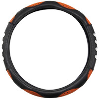 Autoline  ΚΑΛΥΜΜΑ ΤΙΜΟΝΙΟΥ ΣΙΤΑ &#8211; 38 CM ΔΕΡΜΑΤΙΝΗ - ΜΑΥΡΟ/ΚΑΦΕ