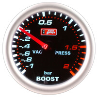 Auto Gauge  ΜΠΑΡΟΜΕΤΡΟ ΜΑΥΡΟ A.G.