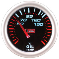 Auto Gauge  ΘΕΡΜΟΚΡΑΣΙΑ ΛΑΔΙΟΥ ΜΑΥΡΟ A.G.