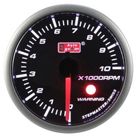 Auto Gauge  ΣΤΡΟΦΟΜΕΤΡΟ ΜΑΥΡO A.G.