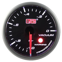 Auto Gauge  ΟΙΚΟΝΟΜΟΜΕΤΡΟ/VACUUM ΜΑΥΡO A.G.