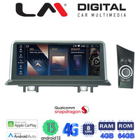 LM Digital - LM JFK171 CCC Οθόνη OEM Multimedia Αυτοκινήτου για BMW σειρά 1 E81 - E82 - E87 mod.2004 > 2012 (CarPlay/AndroidAuto/BT/GPS/WIFI/GPRS) electriclife