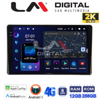 LM Digital - LM ZS8754 GPS Οθόνη OEM Multimedia Αυτοκινήτου για  (CarPlay/AndroidAuto/BT/GPS/WIFI/GPRS) electriclife