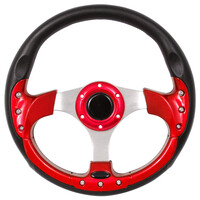 Autoline  ΤΙΜΟΝΙ ΣΠΟΡ 32cm - ΜΑΥΡΟ/ΚΟΚΚΙΝΟ
