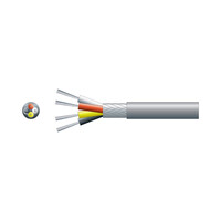 Mercury 804.263UK-1 Καλώδιο Σήματος 4 x 0.20mm² Γκρι (Ανά Μέτρο)