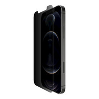 Belkin OVA031zz Tempered Glass Privacy Anti-Microbial Screen Protector for iPhone 12 Pro Max