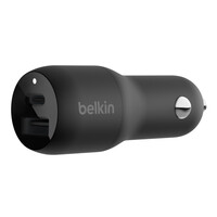 Belkin CCB004btBK Dual Car Charger with PPS 37W