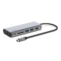 Belkin AVC008btSGY USB-C 6-in-1 Multiport Adapter