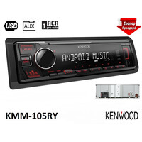 KENWOOD Kenwood KMM-105RY USB & amp AUX Input.