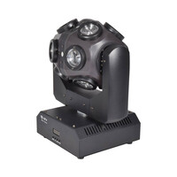 Qtx Orbital Κινούμενη Περιστροφική Κεφαλή U/V LED 150W (Τεμάχιο)