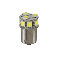 L5771.9 . P21W 24/32V Ba15s 3,5W 180lm 10xSMDx1CHIP LED CAN-BUS (ΦΟΥΝΤΟΥΚΙ) ΛΕΥΚΟ ΔΙΑΘΛΑΣΗΣ ΣΑΚΟΥΛΑ ​ LAMPA - 20 TEM.