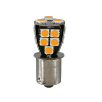 L5787.7 . P21W 24/32V Ba15s 110lm 18xSMDx1CHIP LED CAN-BUS (ΦΟΥΝΤΟΥΚΙ) ΠΟΡΤΟΚΑΛΙ BLISTER​ LAMPA - 1 TEM.
