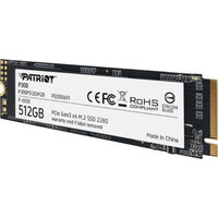 Patriot P300 SSD 512GB M.2 NVMe PCI Express 3.0 (P300P512GM28) (PATRP300P512GM28)