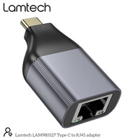 LAMTECH USB-C TO RJ45 OTG EHTERNET ADAPTER
