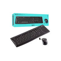 Logitech - Logitech MK270 - Ασύρματο Σετ Πληκτρολόγιο & Ποντίκι USB - Αγγλικό US - Μαύρο