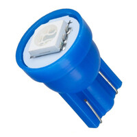 VenCore - LED Λάμπα T10 W5W 12V 0.30W 18 Lumens - T10 1 SMD 5050 - Μπλε