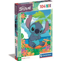 Clementoni Puzzle Super Color Collection - Disney: Stitch 104pcs (25755) (CLE25755)