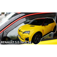 ΑΝΕΜ.27035 ΑΝΕΜΟΘΡΑΥΣΤΕΣ ΓΙΑ RENAULT 5 E-TECH ELECTRIC 5D 2024+ ΖΕΥΓΑΡΙ ΑΠΟ ΕΥΚΑΜΠΤΟ ΦΙΜΕ ΠΛΑΣΤΙΚΟ HEKO - 2 ΤΕΜ.
