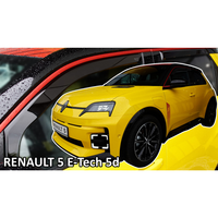 ΑΝΕΜ.SET27036 ΑΝΕΜΟΘΡΑΥΣΤΕΣ ΓΙΑ RENAULT 5 E-TECH ELECTRIC 5D 2024+ ΖΕΥΓΑΡΙ ΑΠΟ ΕΥΚΑΜΠΤΟ ΦΙΜΕ ΠΛΑΣΤΙΚΟ HEKO - 4 ΤΕΜ.