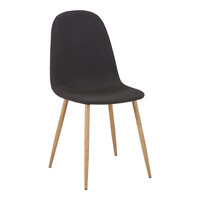 Τραπεζαρία Manka I-Bella pakoworld σετ 3τεμ σε sonoma απόχρωση 80x80x77εκ
