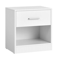 Ξύλινο Κομοδίνο με 1 Συρτάρι και 1 Ράφι 28 x 39 x 41 cm VASAGLE LET619T14