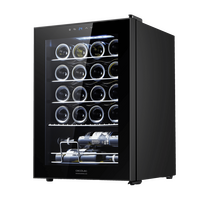 CECOTEC  Συντηρητής Κρασιών Bolero GrandSommelier 2050 με Συμπιεστή, Χωρητικότητα 20 Φιαλών, Ρυθμιζόμενη Θερμοκρασία 5-18ºC και Οθόνη Αφής Ελέγχου  CEC-00122