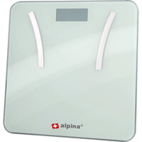 ALPINA  Ζυγαριά Alpina Smart Home με Ανάλυση Σώματος και Εφαρμογή WIFI Μέγιστο 180kg 02841694